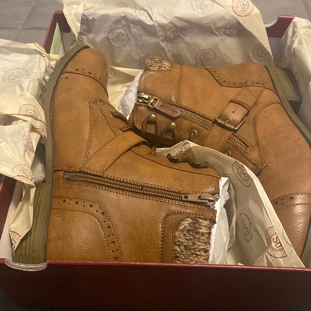 The cuties boots!